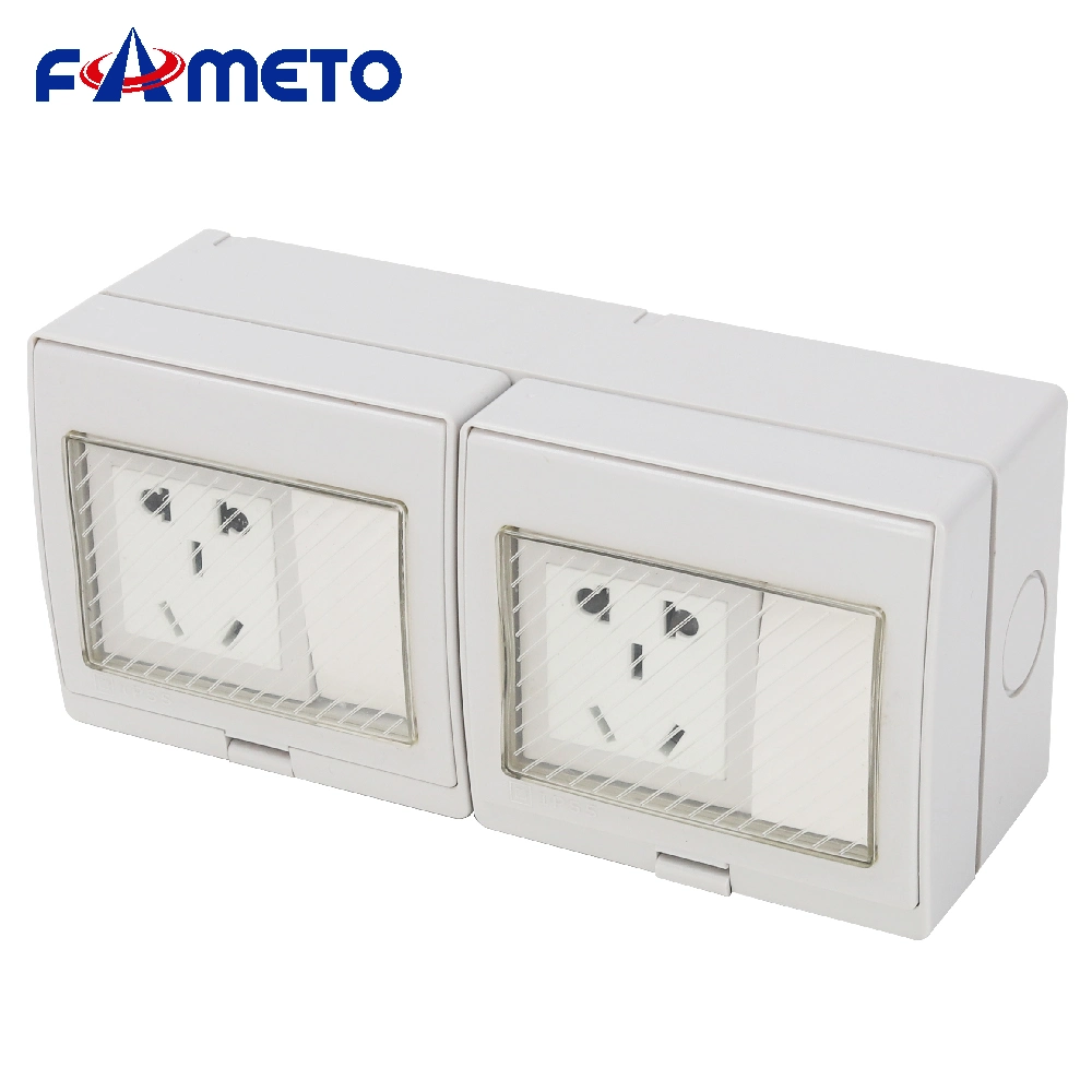 Outdoor Waterproof Socket Switch with Five Holes