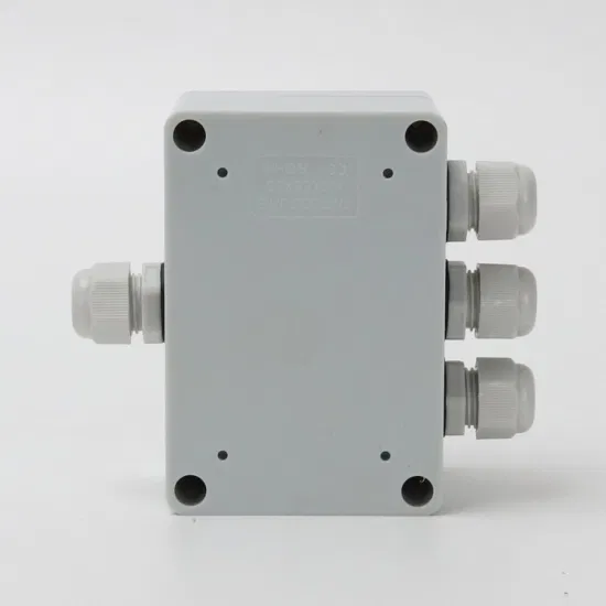 One in and Three out 100*68*50mm LED Luminaire Junction Box ABS Plastic Is Waterproof and Dustproof