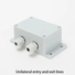Single-Sided Access to and out of Wires Tb1508 Terminal Junction Box ABS Plastic Breakout Box 100*68*50mm Support Customization