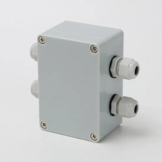 Power Supply Safety Wiring Box Two in and Two out 100*68*50mm ABS Plastic Is Waterproof