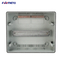 at-12 Outdoor Plastic Waterproof Distribution Box IP67 CE Copper Bar Wiring Electrical Installation Available