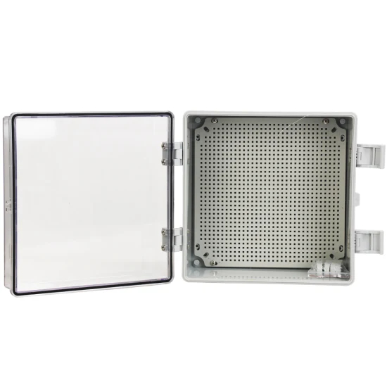 12*12*7inch Transparent Waterproof Distribution Box ABS Plastics Display Screen or Battery Enclosure