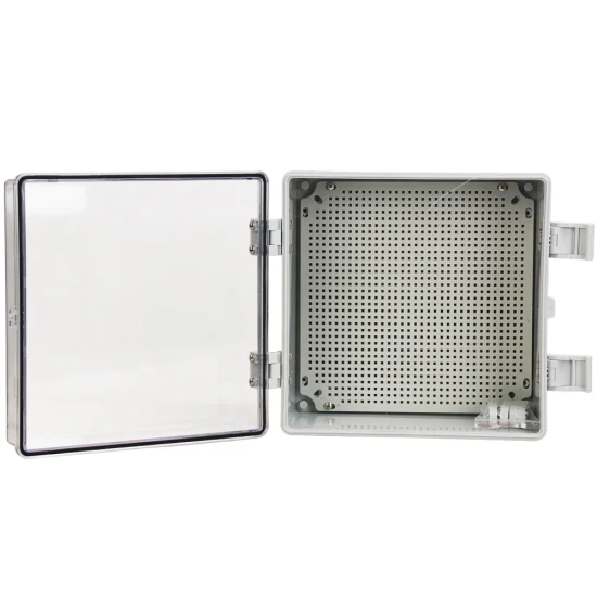 12*12*7inch Transparent Waterproof Distribution Box ABS Plastics Display Screen or Battery Enclosure
