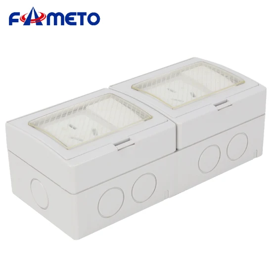 Outdoor Waterproof Socket Switch Combination Australian Standard 16A Three-Hole