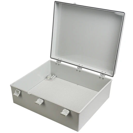 Large Plastic Waterproof Distribution Box 24*20*9inch ABS or PC Plastics 600*500*220mm IP66
