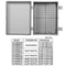 300*200*160mm Outdoor Waterproof Distribution Box ABS Plastic IP66