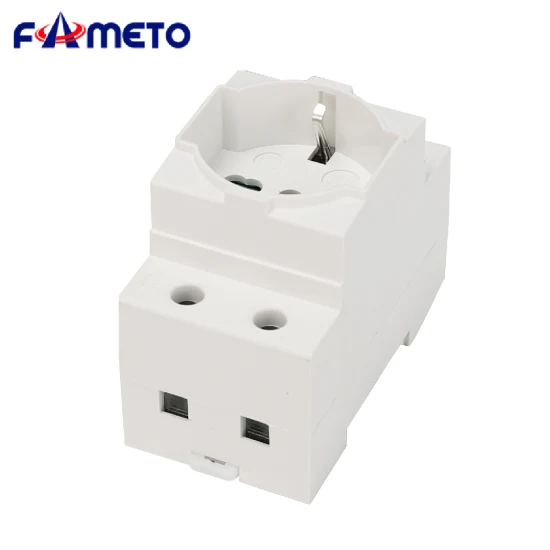 Italy Sockets 10-16A DIN Rail Receptacle