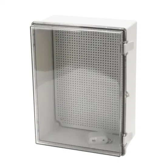 Custom-Made Available 390*290*160mm Clear Plastic Cover ABS Plastic Cable Distribution Box IP66 CE 15.4*11.4*6.3inch