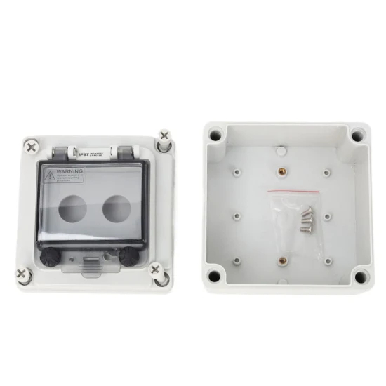 Metal Button Switch Control Box Emergency Stop Waterproof Cast Aluminum Alloy Start Industrial Two or Three Position Switch Emer