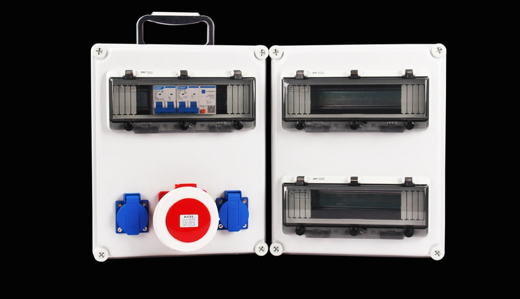 24-Circuit Distribution Box ABS Plastic Box 340*280*130mm IP66 Waterproof and Dustproof Factory Customized