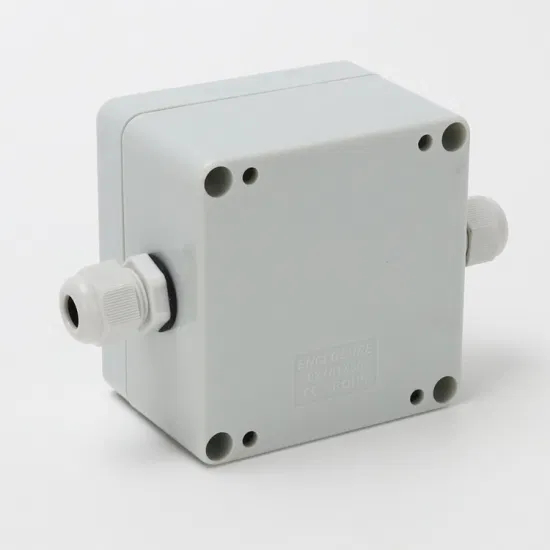 One in and One out 83*81*56mm Tb1506 15A 400V 6way Power Supply Waterproof Junction Box