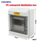 at-6 Photovoltaic Distribution Box PC Material Fireproof Waterproof Plastic Case 6 Bits