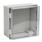12*12*7inch Transparent Waterproof Distribution Box ABS Plastics Display Screen or Battery Enclosure