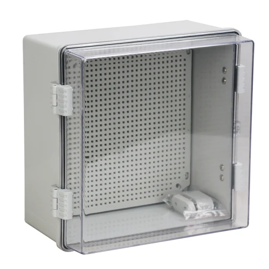 12*12*7inch Transparent Waterproof Distribution Box ABS Plastics Display Screen or Battery Enclosure