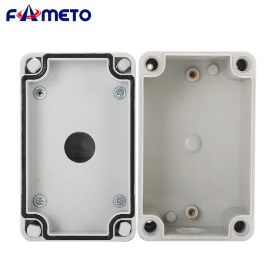 Plastic Waterproof Button Switch Box 1p IP67 ABS Material Emergency Stop Button 440V 10A Customizable