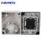 Outdoor Waterproof Multifunctional Three-Pin Socket IP55 ABS Plastic