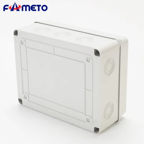 Ht-12 IP65 Outdoor Waterproof 12 Way Electrical Power Plastic Distribution Box