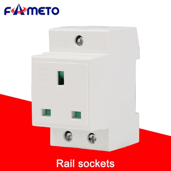 British Style Sockets 13A DIN Power Module Socket
