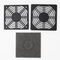 Axial Fan Filter 120mm*120mm ABS Plastic Black Fan Guard