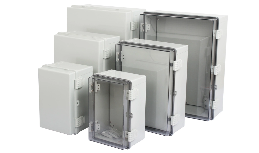 Waterproof Box 400*300*170mm Light Gray Socket Power Control Box Battery Protection Case