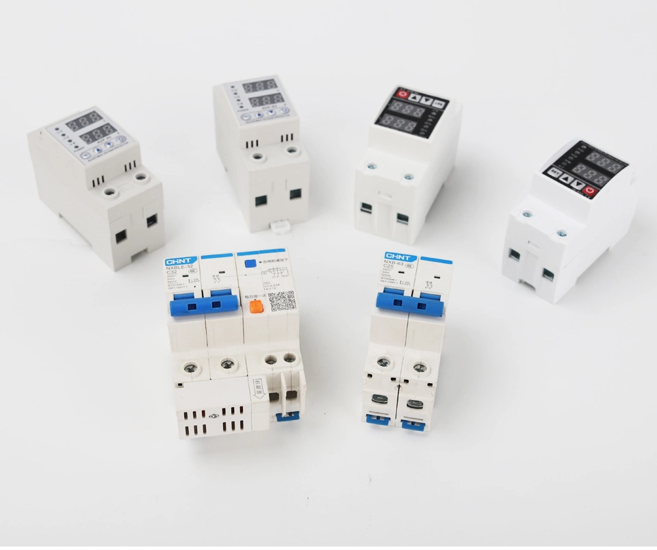 1-63A Adjustable Over Under Voltage Current Protector 2p 220/230V OEM