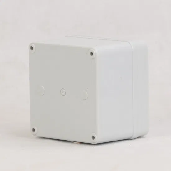 Factory Direct Sales 100*100*75mm ABS Plastic Terminal Breakout Box PCB Housing Spot Fast Delivery