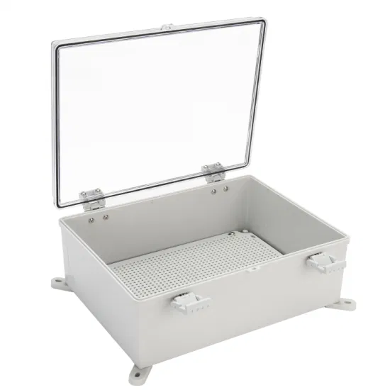 Outdoor Waterproof Distribution Box 400*300*160mm Clear Plastic Cover ABS/PC IP66 CE 15.7*11.8*6.3inch Enclosures for Electrical Equipment