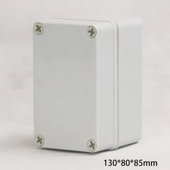 Outdoor Waterproof Case Enclosure Plastic Box Electronic Project Case Waterproof Junction Box for Electronics 130*80*85mm