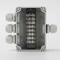 One in and Three out 100*68*50mm LED Luminaire Junction Box ABS Plastic Is Waterproof and Dustproof