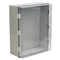 Outdoor Waterproof Electrical Equipment Distribution Box 500*400*200mm ABS Plastic Transparent Exterior Door