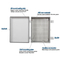 300*200*160mm Outdoor Waterproof Distribution Box ABS Plastic IP66
