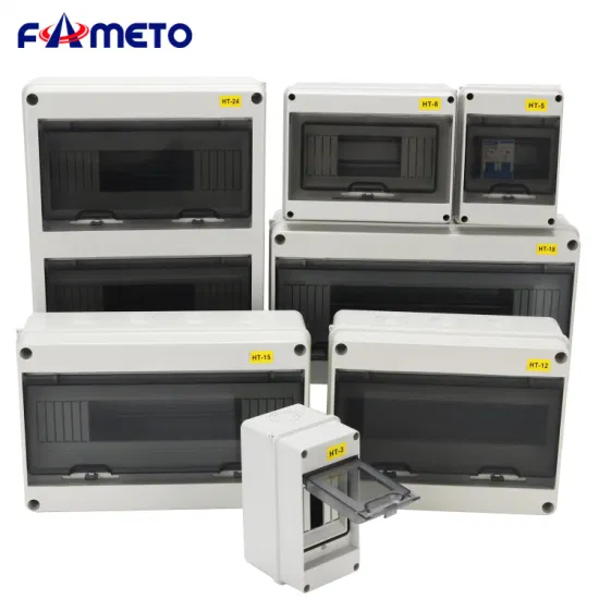 Factory IP65 Outdoor Waterproof and Fireproof Plastic Distribution Box Ht Ha Hpc Waterproof Box