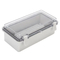 Rectangular Waterproof Junction Box 200*100*70mm ABS IP66 Transparent Cover 7.9*4*2.8inch