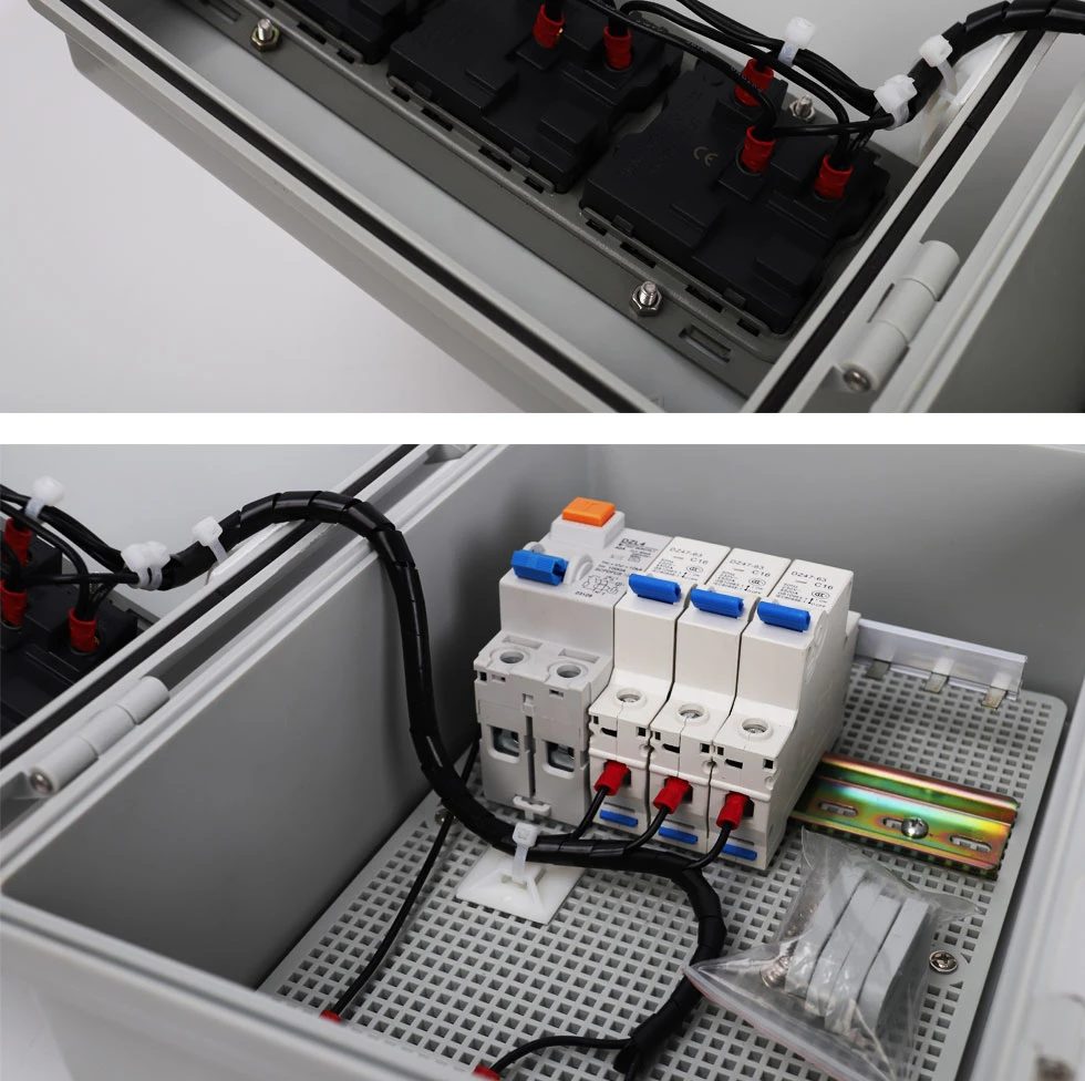 Solar Battery Combiner Box Solar Price Solar Combiner Box 6 String Combiner Box for Solar Panel