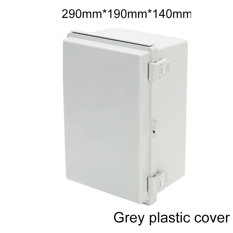 New Grey Plastic Cover Box 220*170*110mm ABS IP66 Electrical Waterproof Junction Box 8.7*6.7*4.3inch Factory