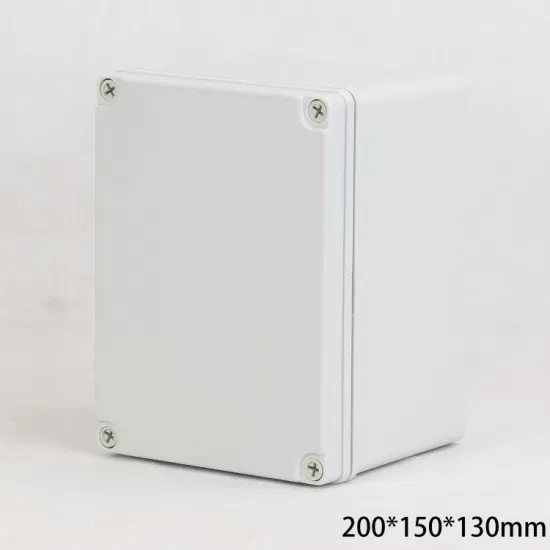 Good Goods Factory 200*150*130mm ABS Plastic Waterproof Junction Box Electrical Components Can Be Installed with Custom Cut-Outs