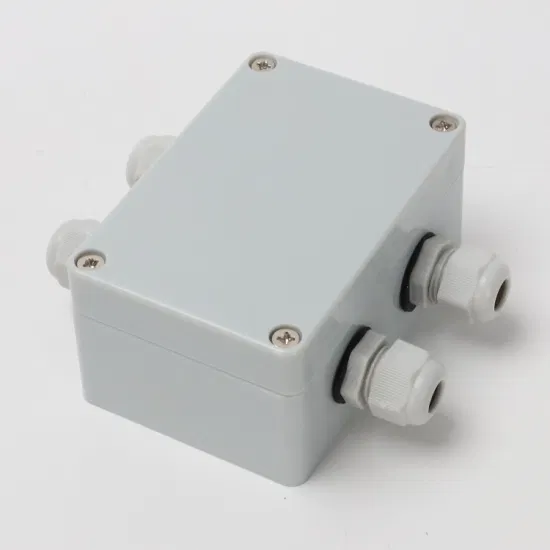 Power Supply Safety Wiring Box Two in and Two out 100*68*50mm ABS Plastic Is Waterproof