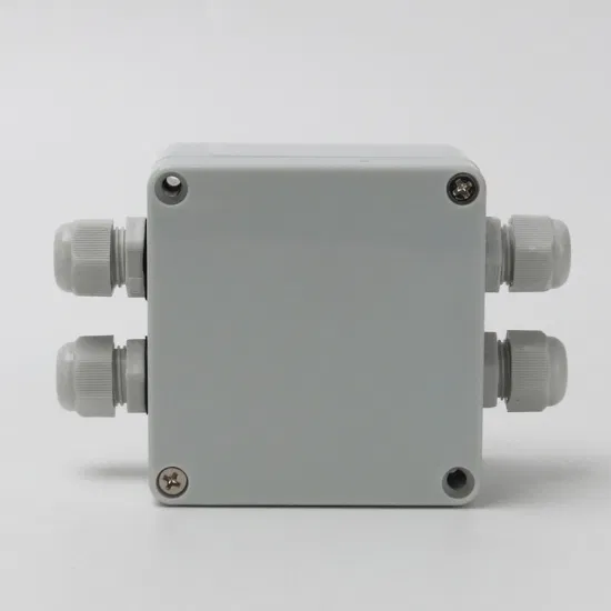 Square Waterproof Junction Box 83*81*56mm Tb1506 15A 400A 6way Terminal Blocks Factory Wholesale