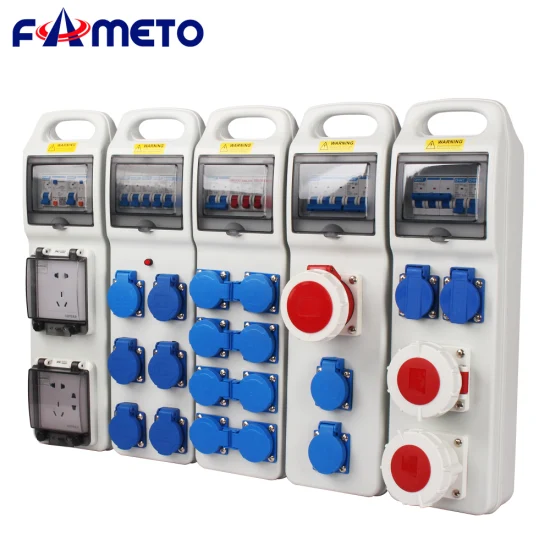 24-Circuit Distribution Box ABS Plastic Box 340*280*130mm IP66 Waterproof and Dustproof Factory Customized