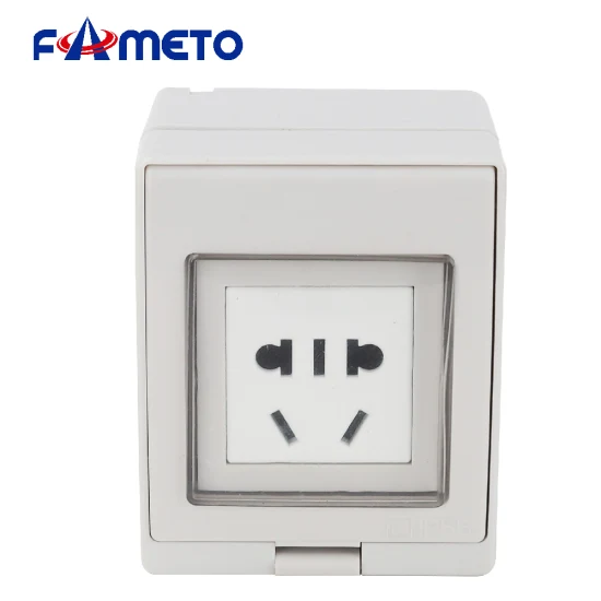 Outdoor Waterproof Socket One Bit with Five Holes IP55