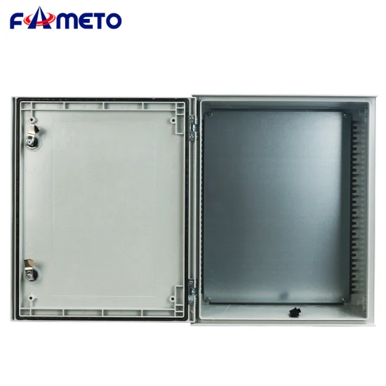 Outdoor Waterproof and Anti-Corrosion Electrical Equipment Box 500*400*200mm SMC Fiberglass Material