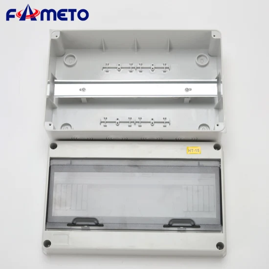Ht 15 Ways ABS+PC Outdoor Waterproof Plastic IP65 Distribution Box