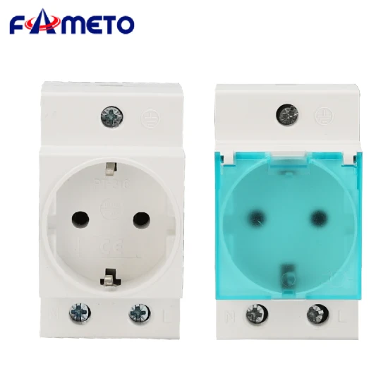 European Style 10/16A Rail Sockets Power Module