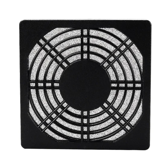 Fan Guard 110mm*110mm ABS Plastic Black Dust Filter