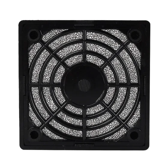 Axial Fan Protective Filter Cover 60mm*60mm ABS Plastic Black