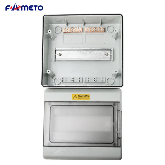Polyurethane Distribution Box 4/6/9/12/18/24/36way IP66 Outdoor Waterproof Distribution Box PC Plastic Material