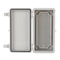 200*100*70mm ABS Plastic Gray Cover Waterproof and Dustproof Electrical Distribution Box 7.9*4*2.8inch