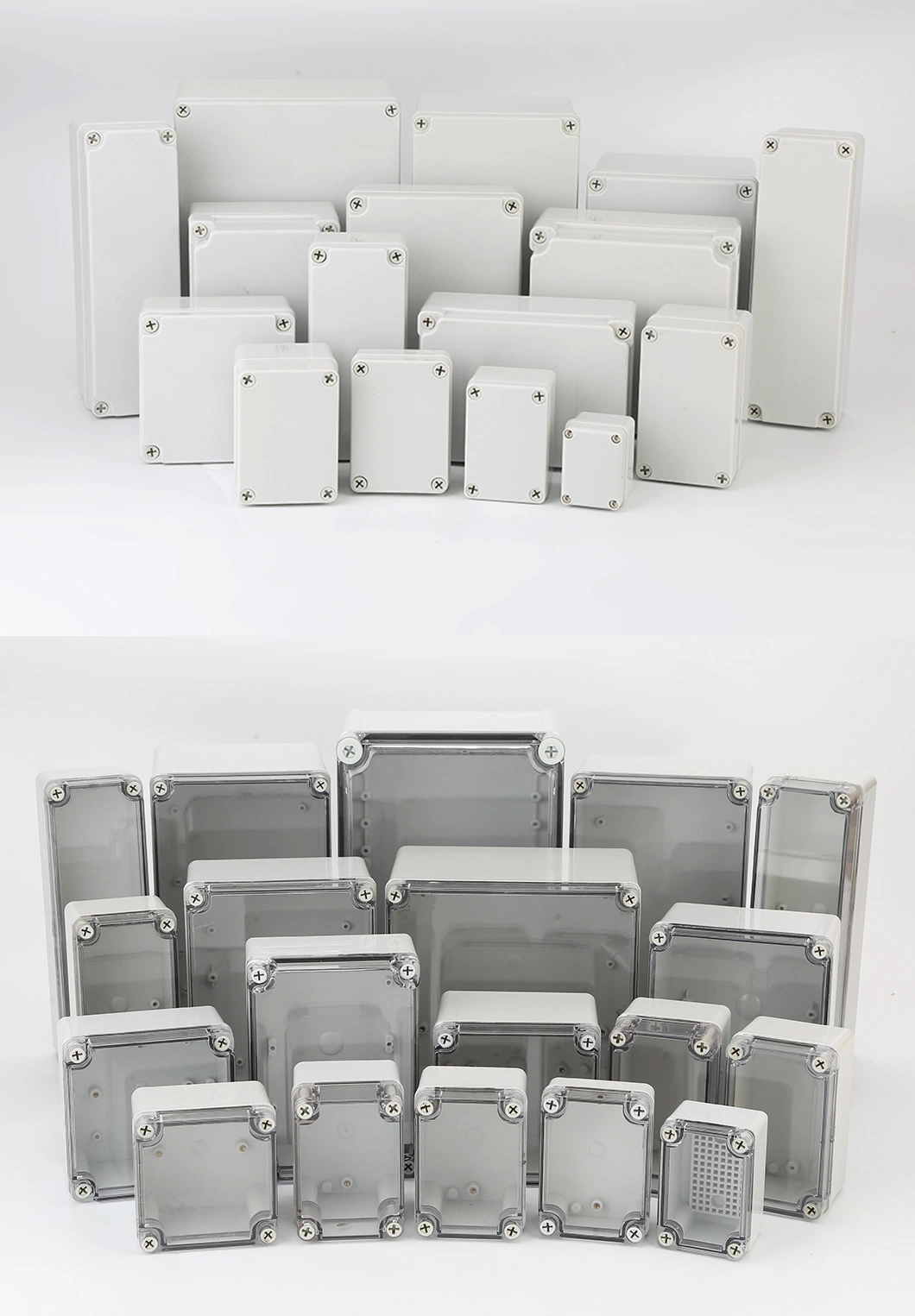 Battery Plastic Housing 200*200*95mm Electrical Terminal Distribution Box Factory Direct Sales