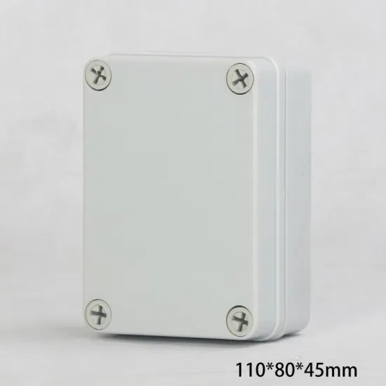 Outdoor Waterproof Junction Box IP67 110*80*45mm ABS Plastic Factory Direct Sales