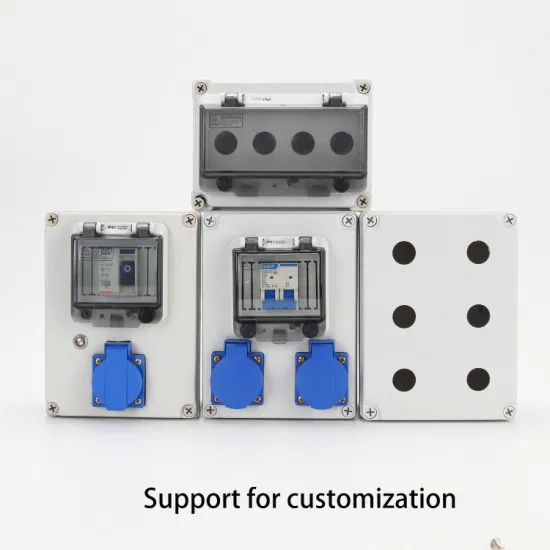 ABS Plastic Waterproof Junction Box 200*150*100mm IP67 Light Gray Plastic Screws 7.9*5.9*3.9inch Customizable